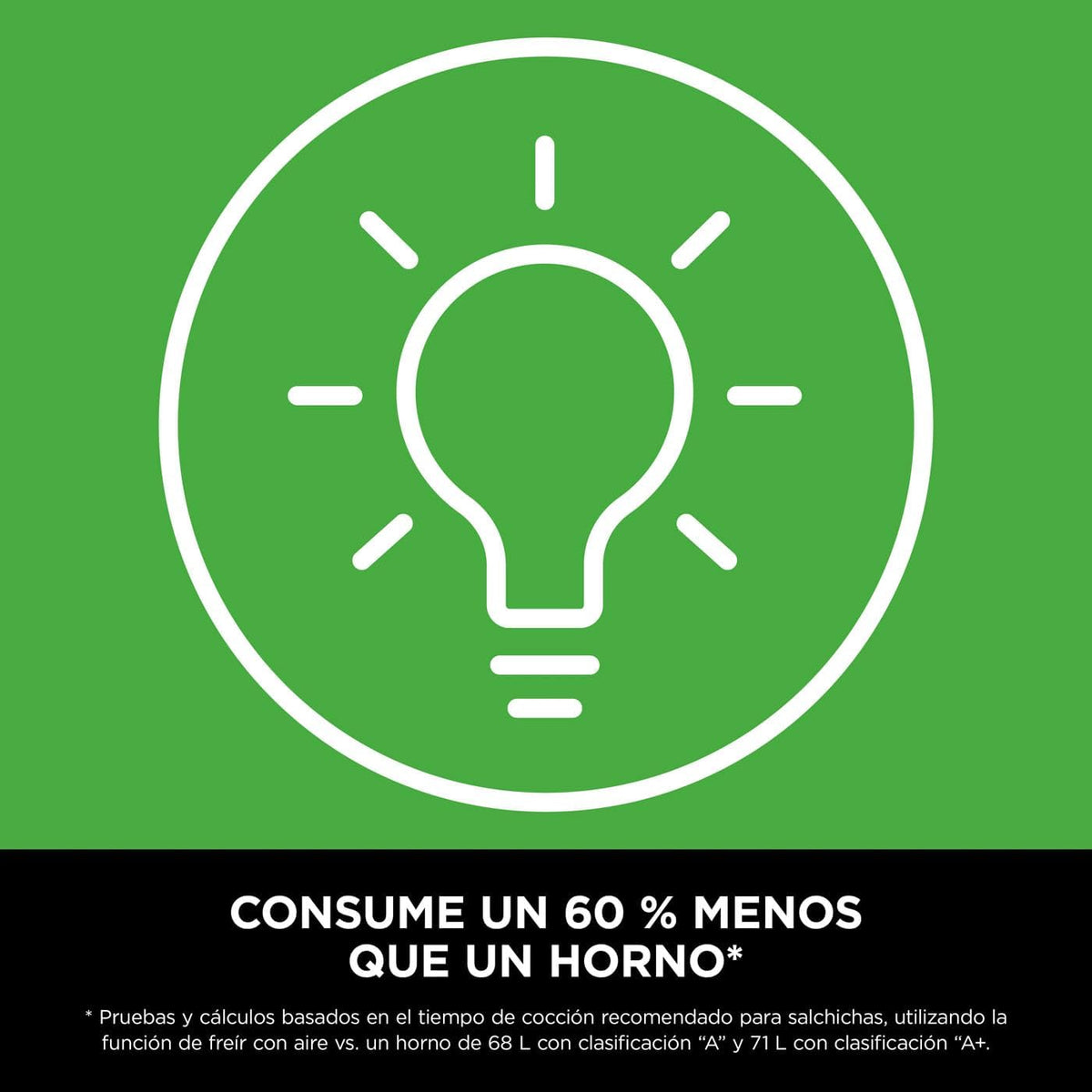 Freidora De Aire 6,2 L Sin Aceite – Multifunción Rápida
