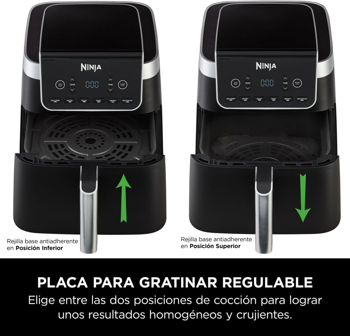 Freidora De Aire 6,2 L Sin Aceite – Multifunción Rápida
