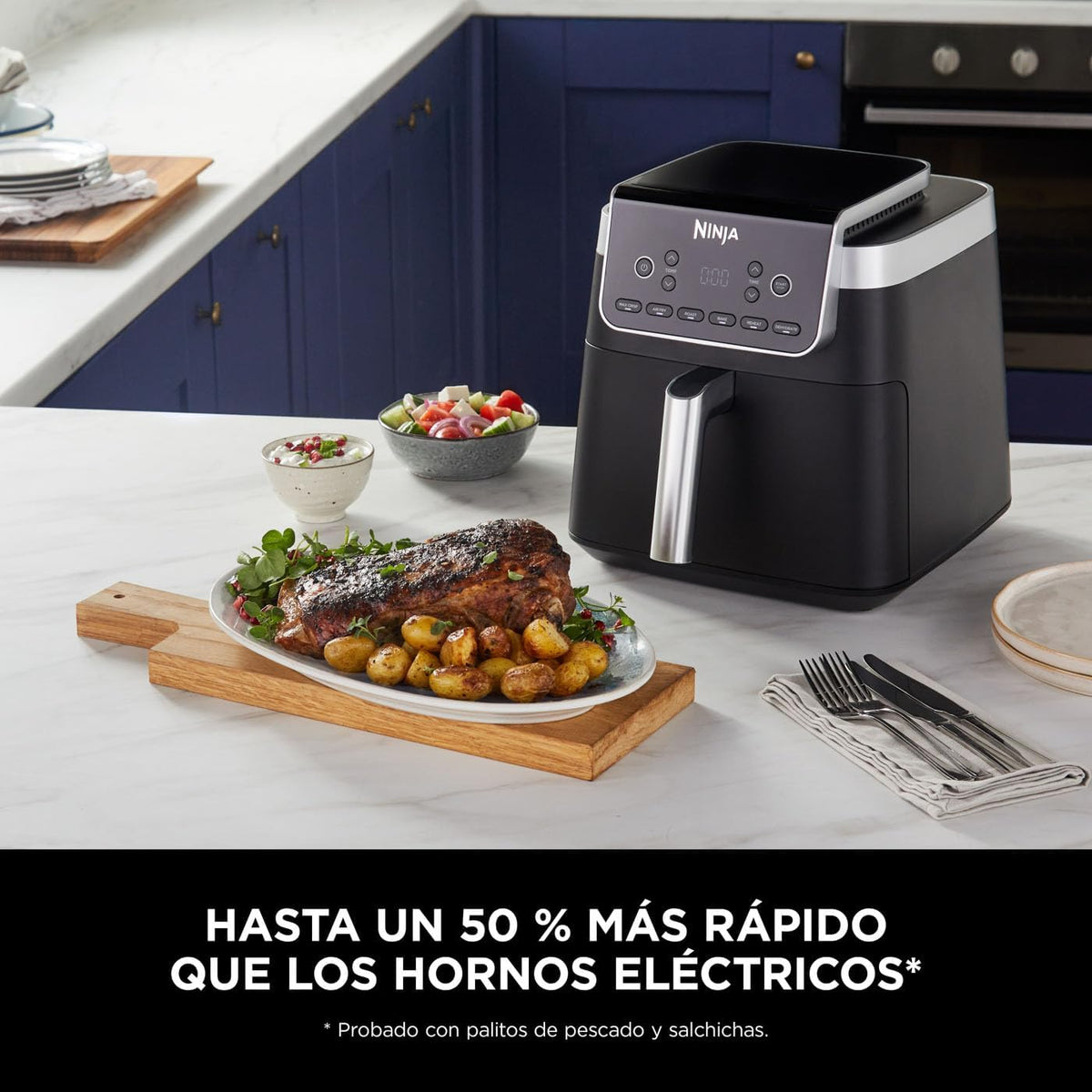 Freidora De Aire 6,2 L Sin Aceite – Multifunción Rápida