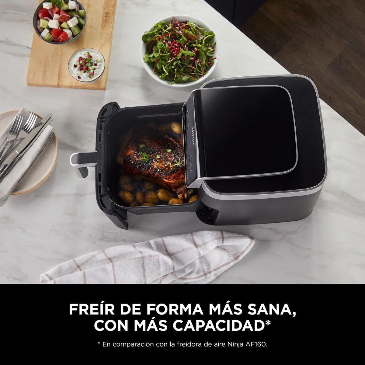 Freidora De Aire 6,2 L Sin Aceite – Multifunción Rápida