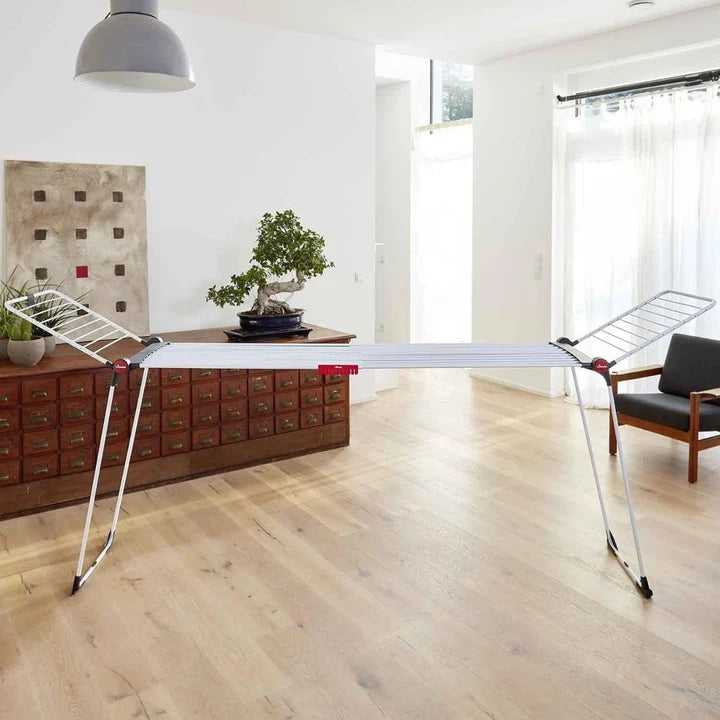 Tendedero con Varillas Telescópicas, Extensible hasta 2 Metros - Vileda Infinity Flex Plus