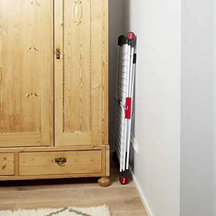 Tendedero con Varillas Telescópicas, Extensible hasta 2 Metros - Vileda Infinity Flex Plus